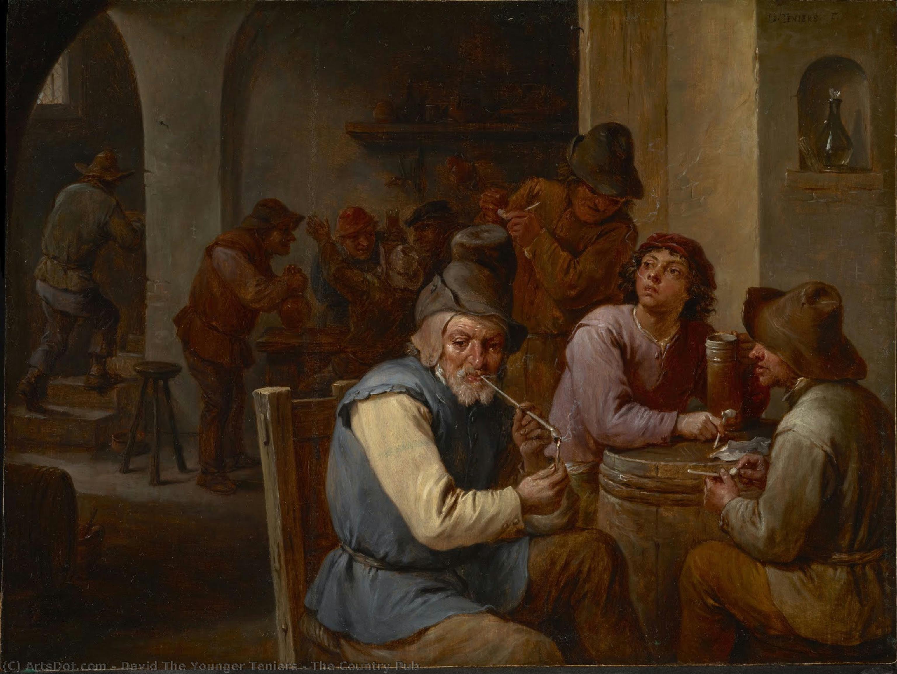 The Country Pub — David Teniers The Younger