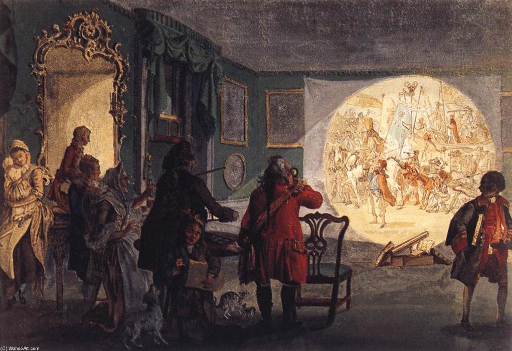 The Laterna Magica — Paul Sandby