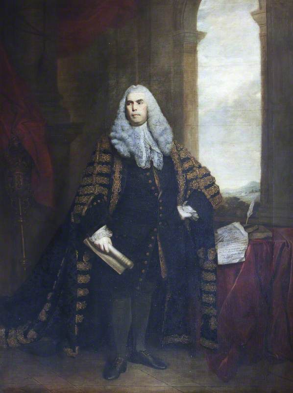 The Honourable Sir John Cust (1718–1770), 3rd Bt Of Pinchbeck And 6th Bt Of Humby, In Speaker's Robes — Sir Joshua Reynolds