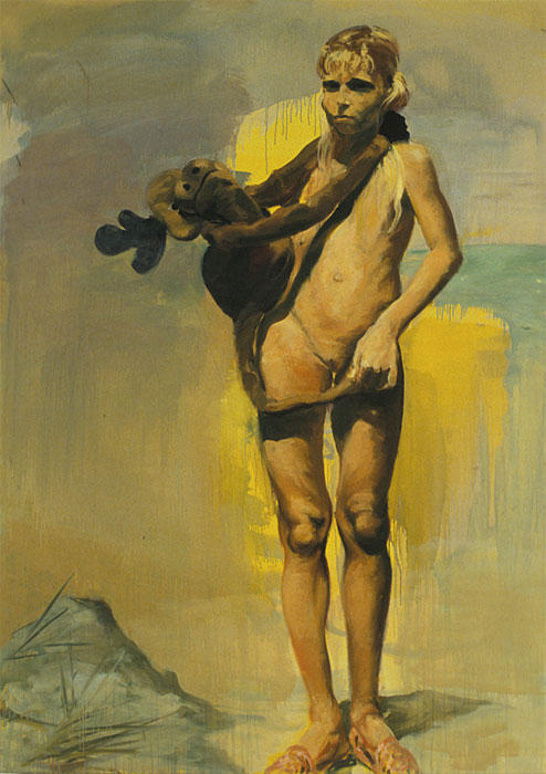 Girl With Doll — Eric Fischl