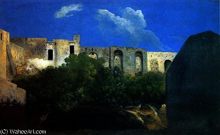 Ruined Buildings Near Naples, C.1782 — Thomas Jones