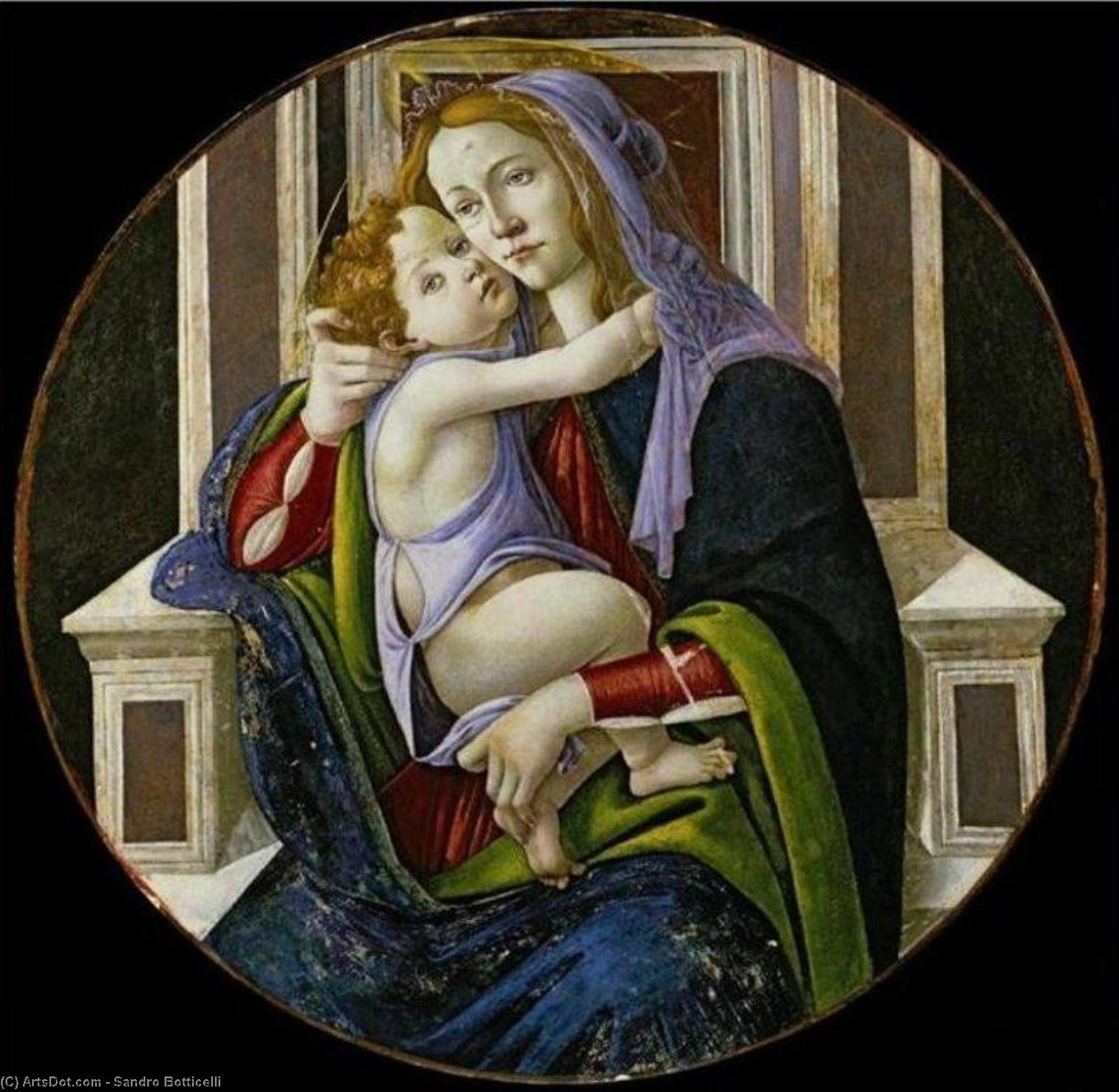 Madonna And Child — Sandro Botticelli
