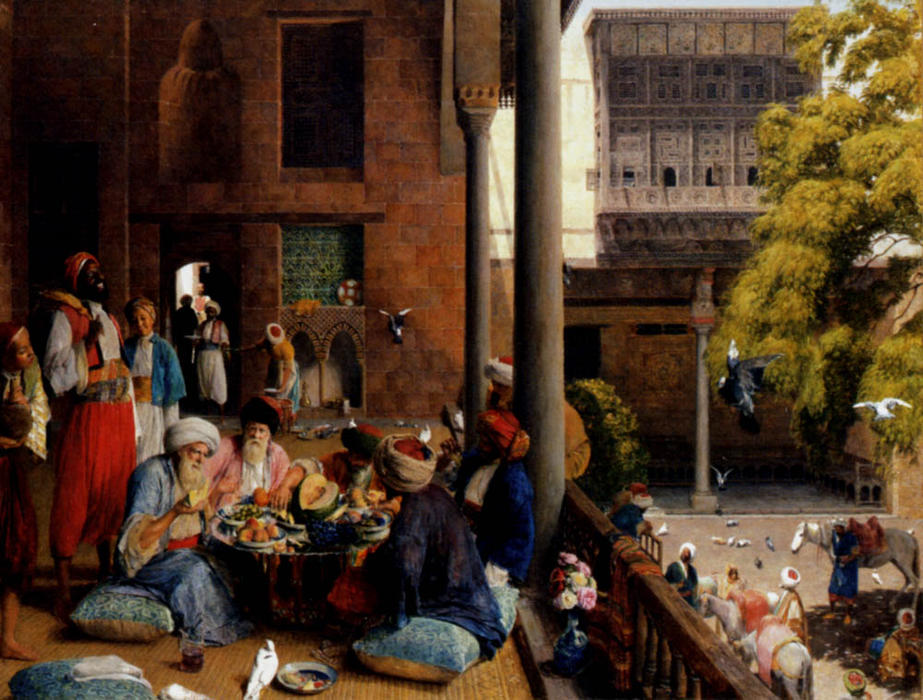 The Midday Meal, Cairo — John Frederick Lewis