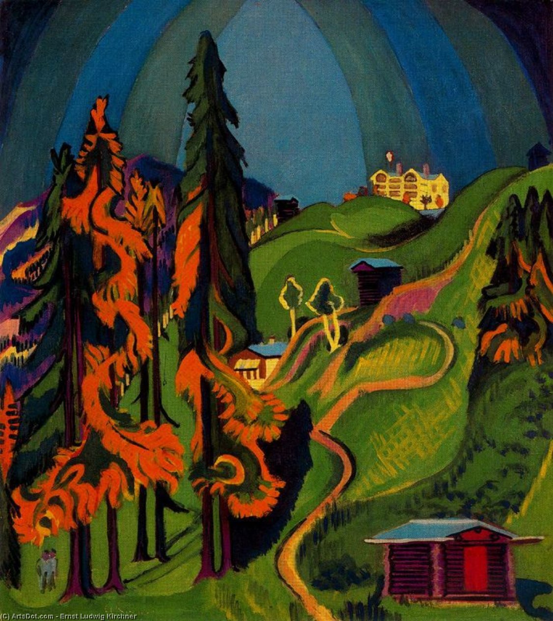 Autumn Landscape — Ernst Ludwig Kirchner