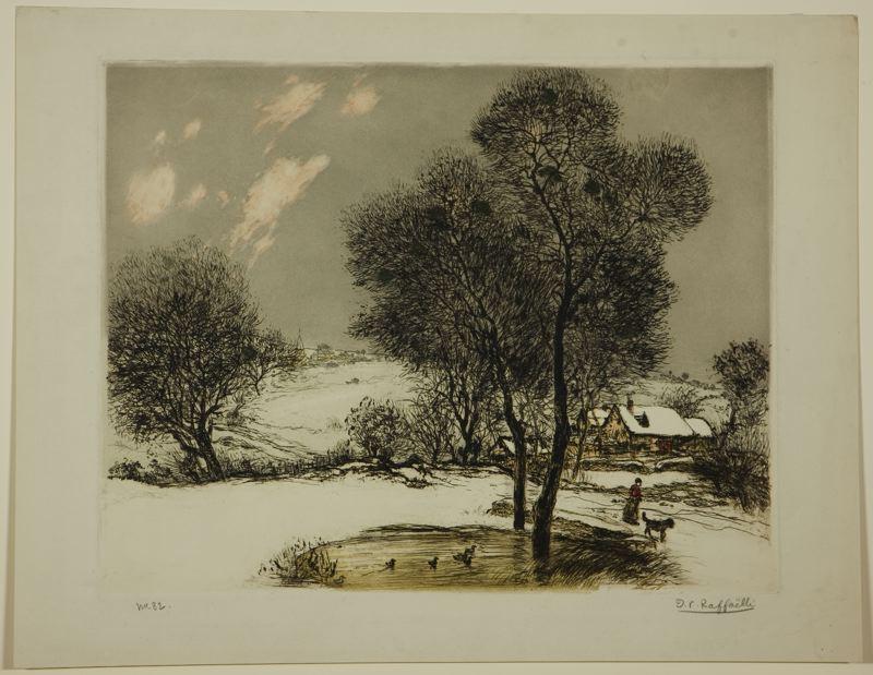 The Snow — Jean-françois Raffaelli