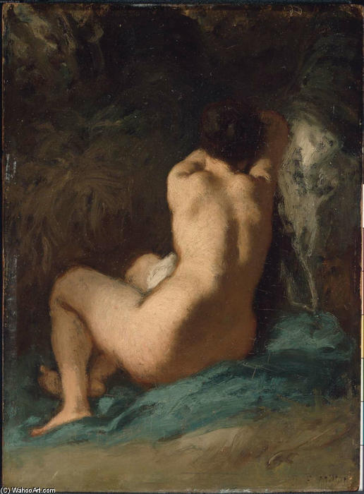 Seated Nude — Jean-françois Millet