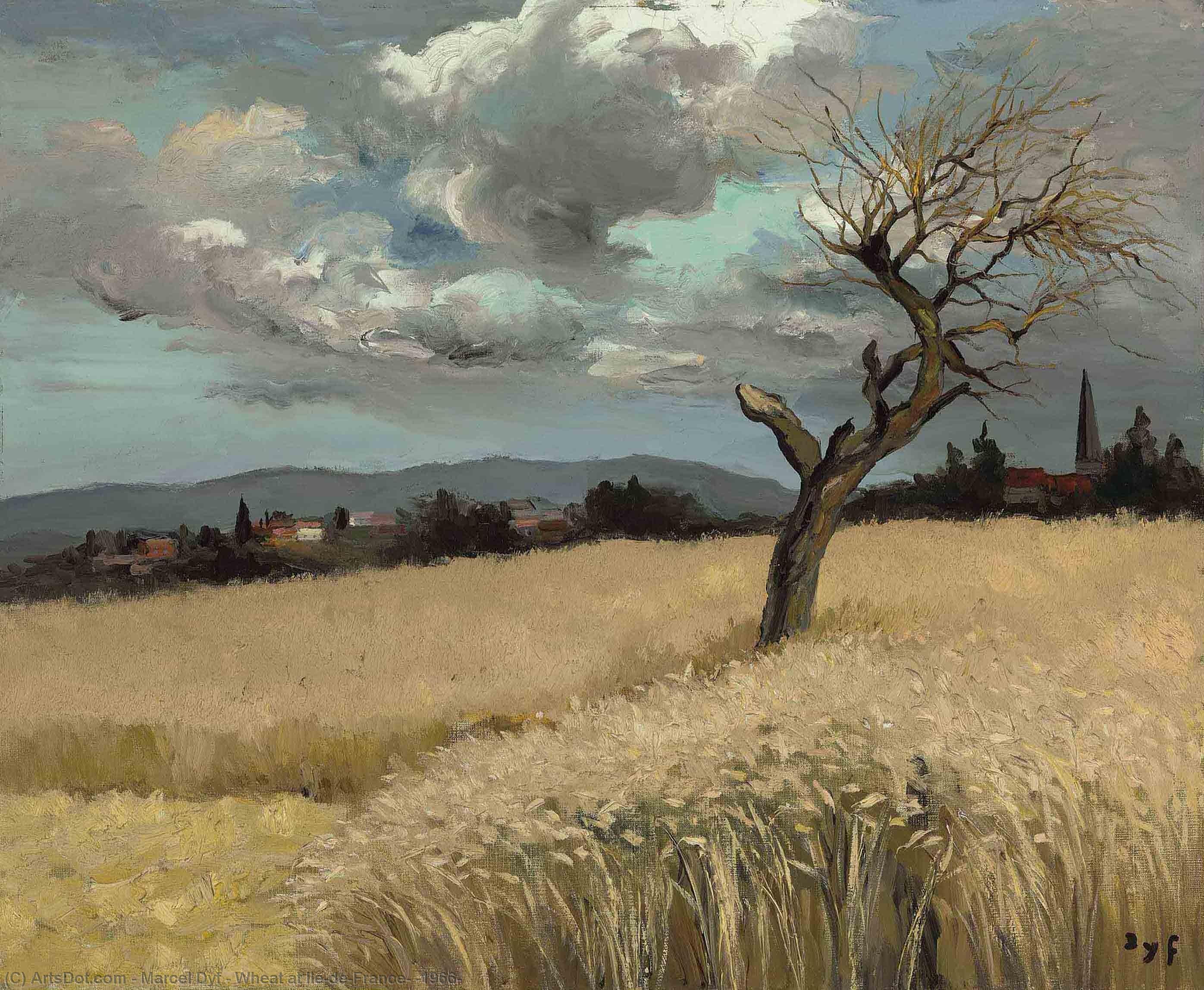 Wheat At Ile-de-france, (1966) — Marcel Dyf