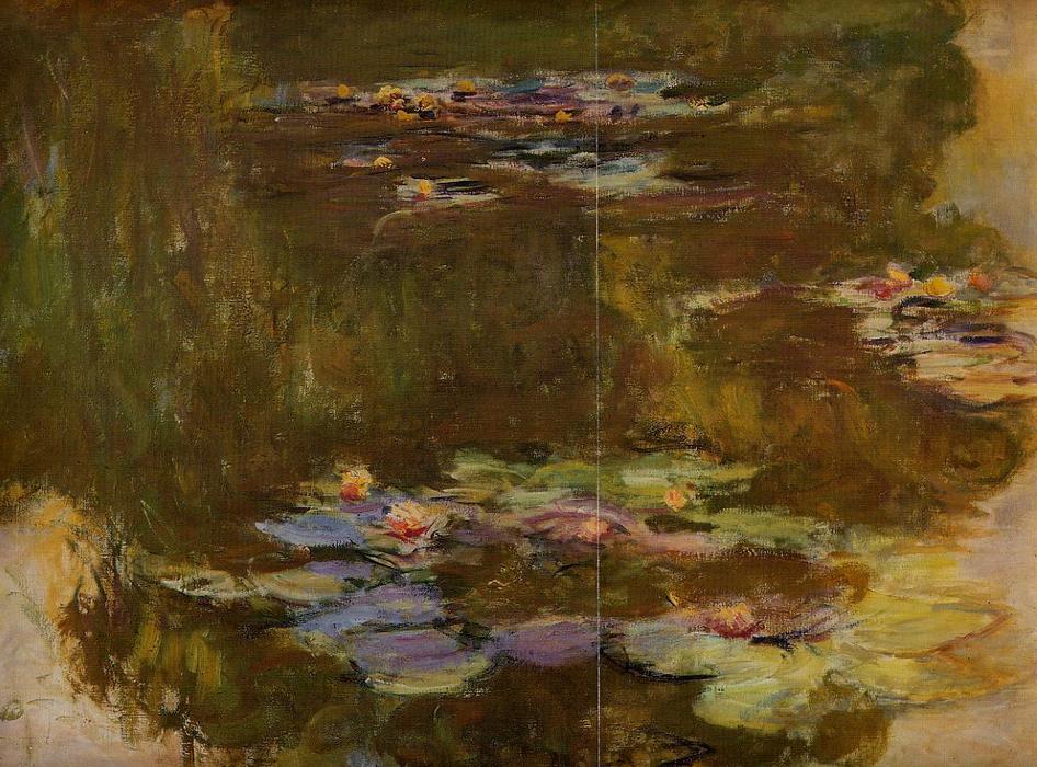 The Water-lily Pond (right Side) — Claude Monet