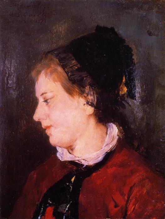 Portrait Of Madame Sisley — Mary Stevenson Cassatt