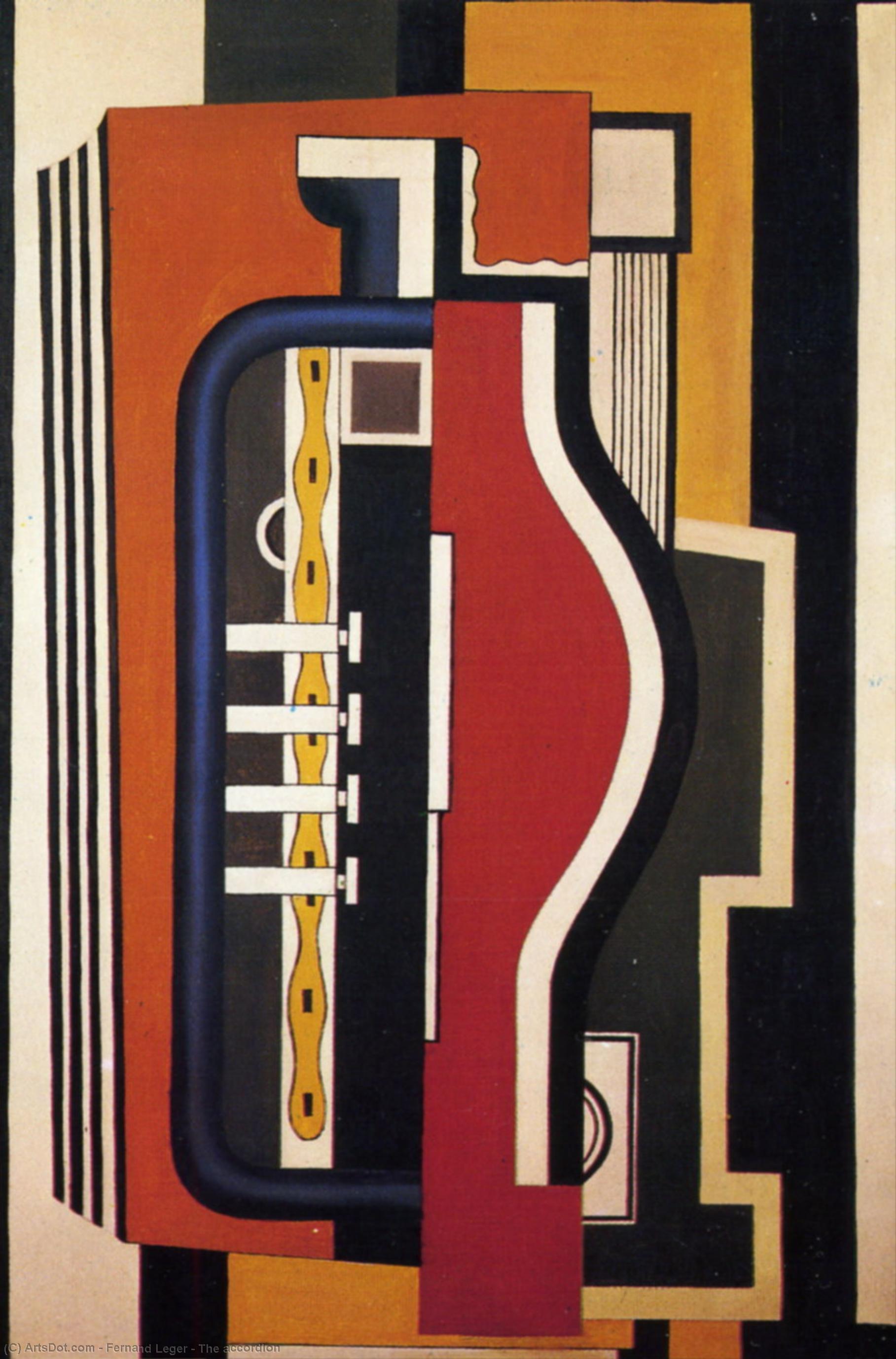 The Accordion — Fernand Léger