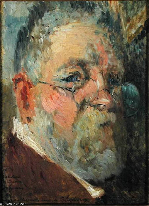Self Portrait — Albert-charles Lebourg