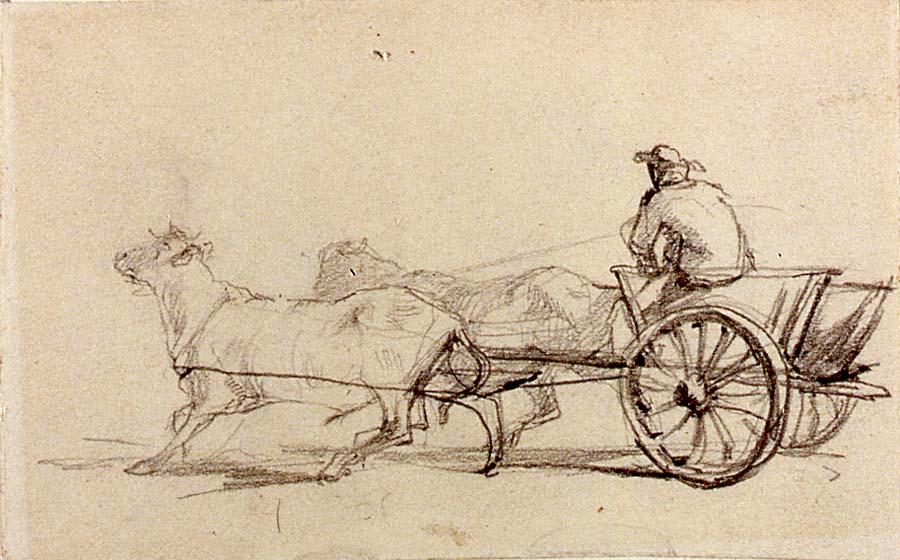 Ox Cart — John La Farge