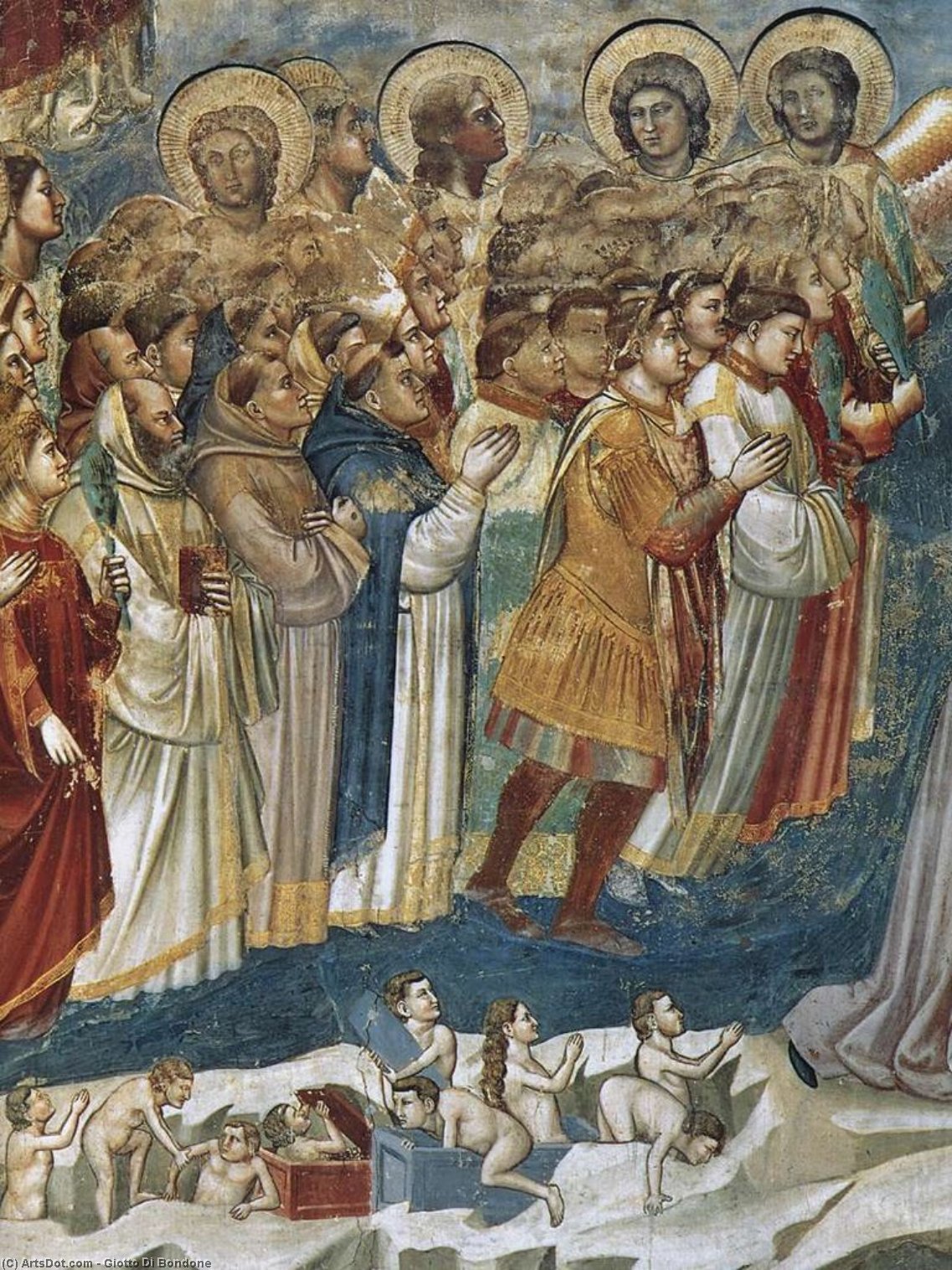 Last Judgment (detail) (24) — Giotto Di Bondone
