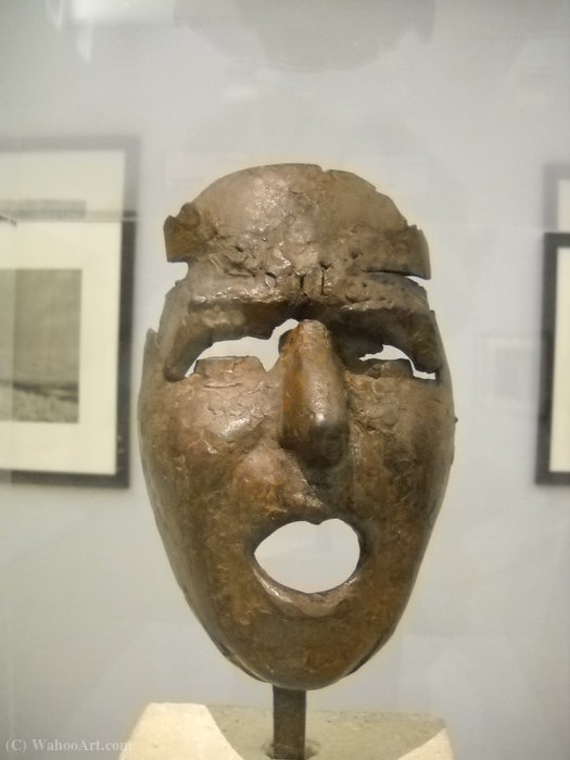 Masque De Montserrat Criant, (1939) — Julio González