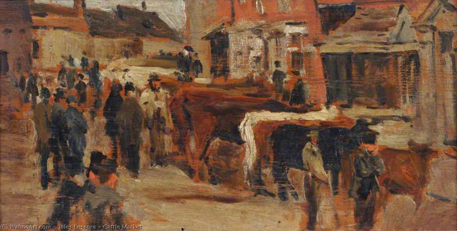 Cattle Market — Jules Lessore