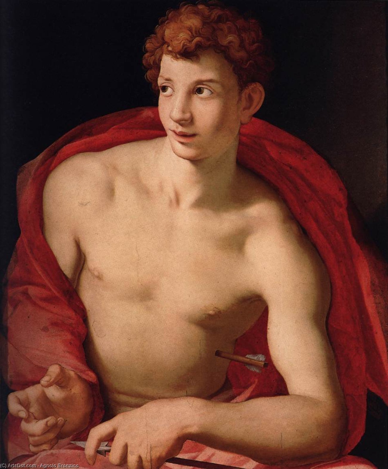 St Sebastian — Agnolo Bronzino