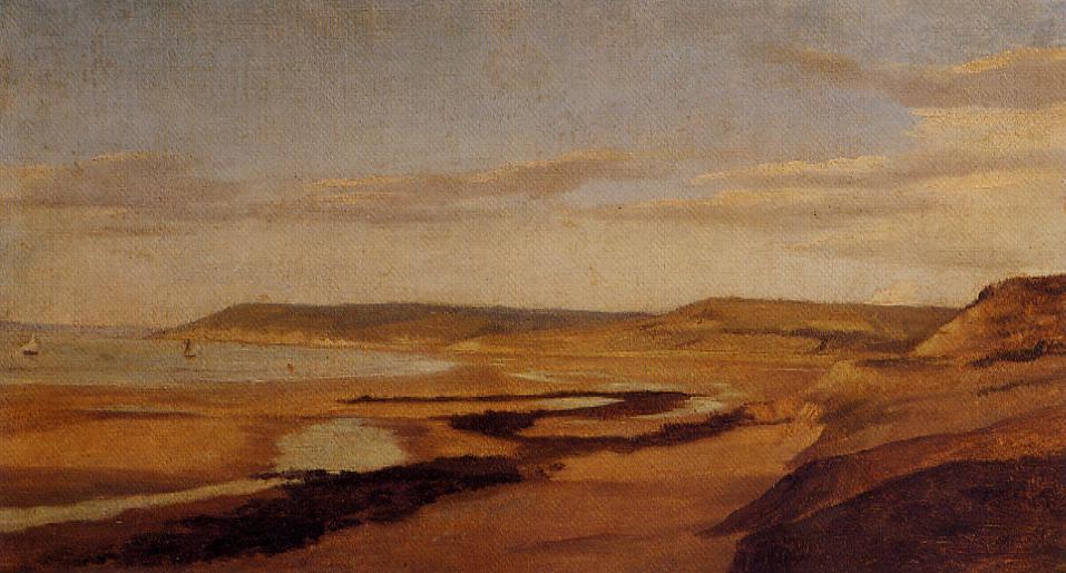 By The Sea — Jean-baptiste-camille Corot