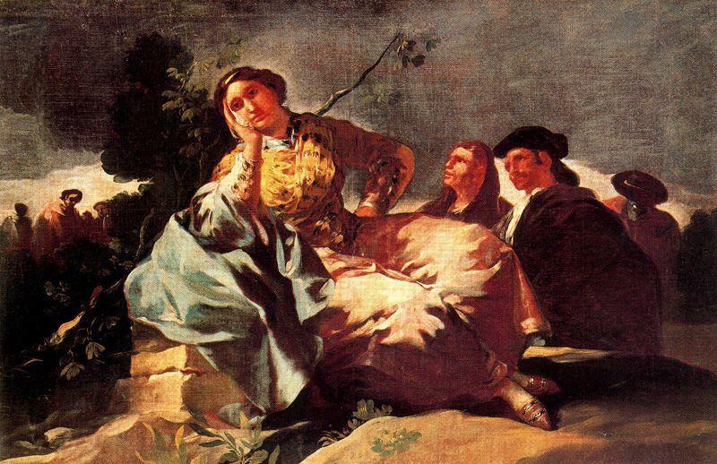 The Date — Francisco José De Goya Y Lucientes
