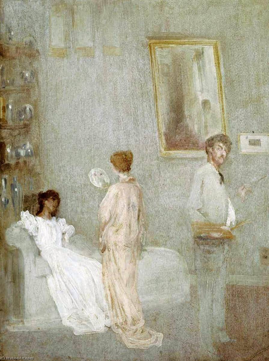 The Artist In His Studio — James Abbott Mcneill Whistler