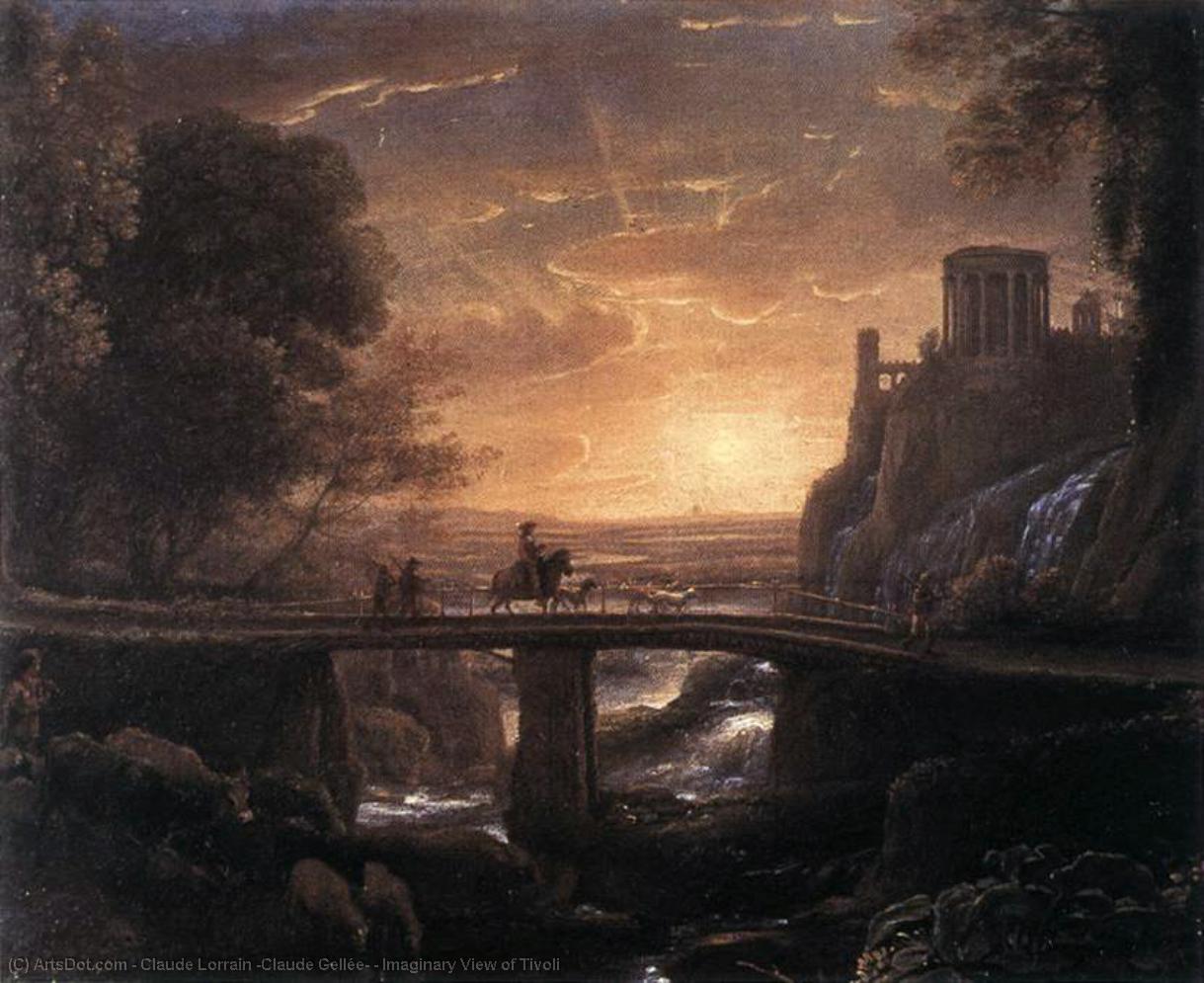 Imaginary View Of Tivoli — Claude Lorrain (claude Gellée)