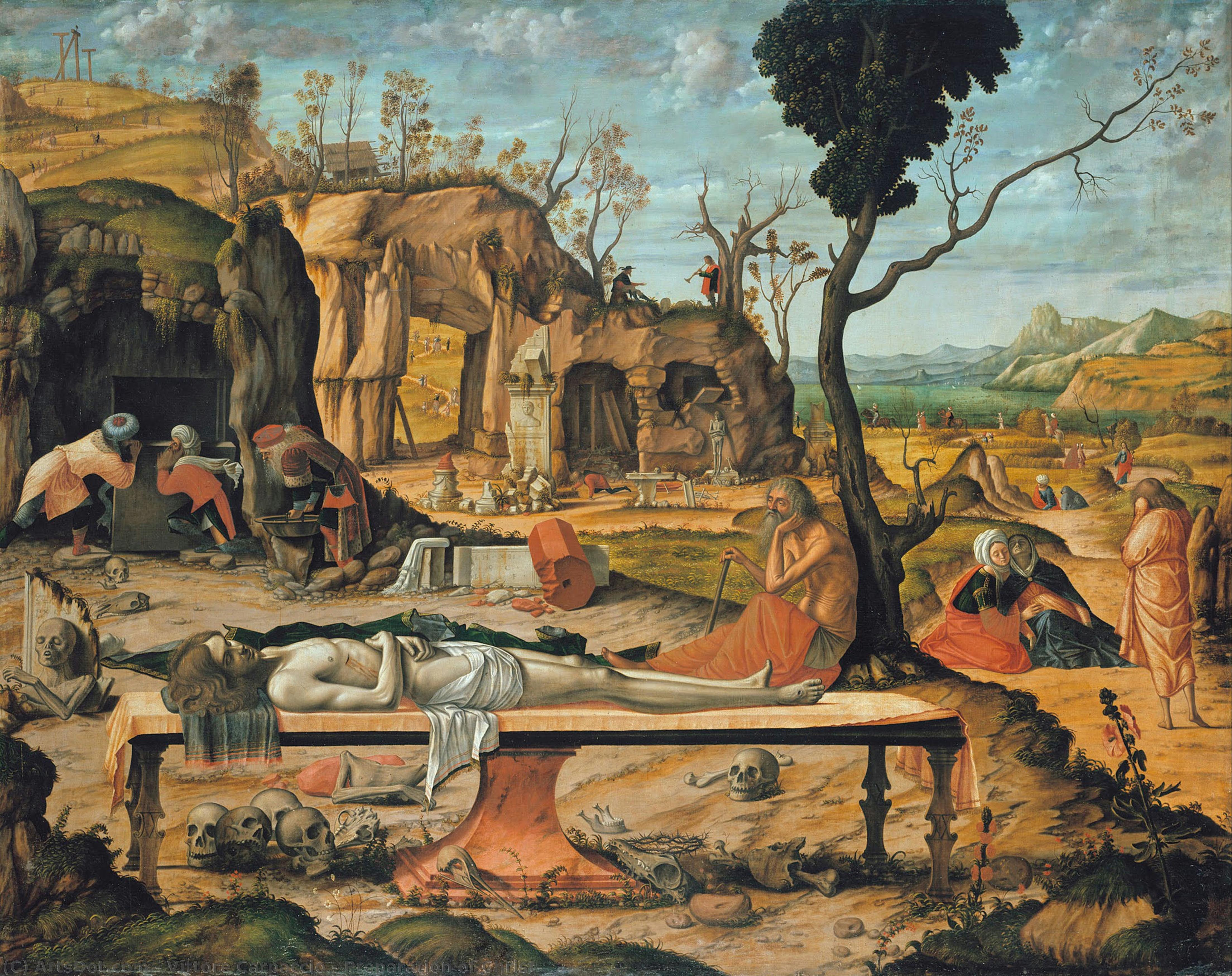 Preparation Of Christ — Vittore Carpaccio