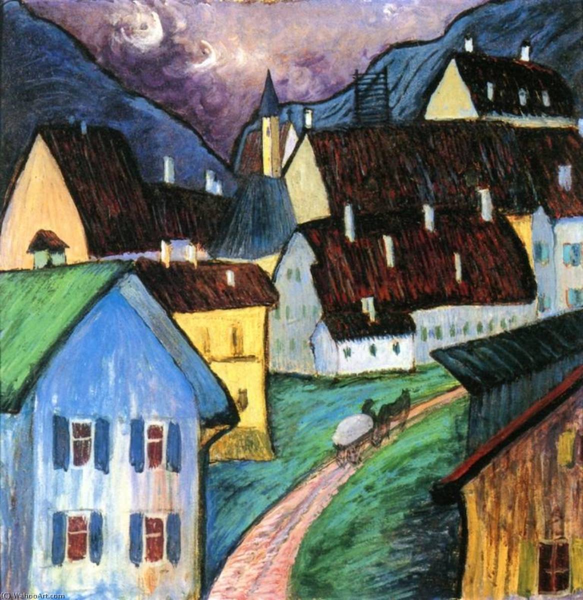 Evening In Murnau — Marianne Von Werefkin