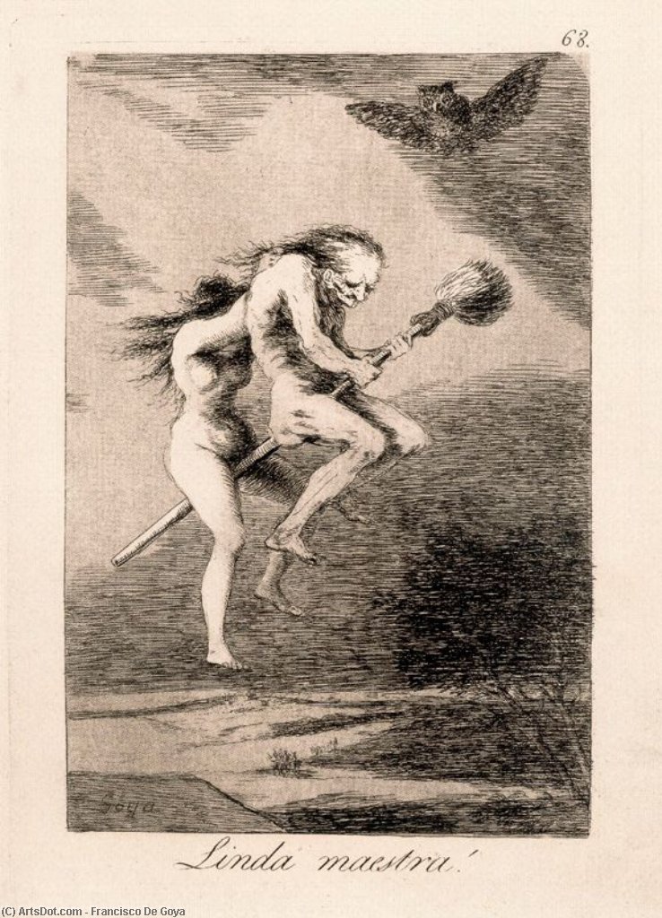 Linda Maestra! — Francisco José De Goya Y Lucientes