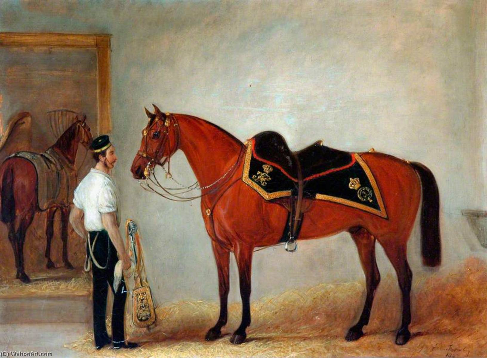 Lieutenant Colonel Arthur Bentinck, The 7th (princess Royal's) Dragoon Guards — John Ferneley, Sen.
