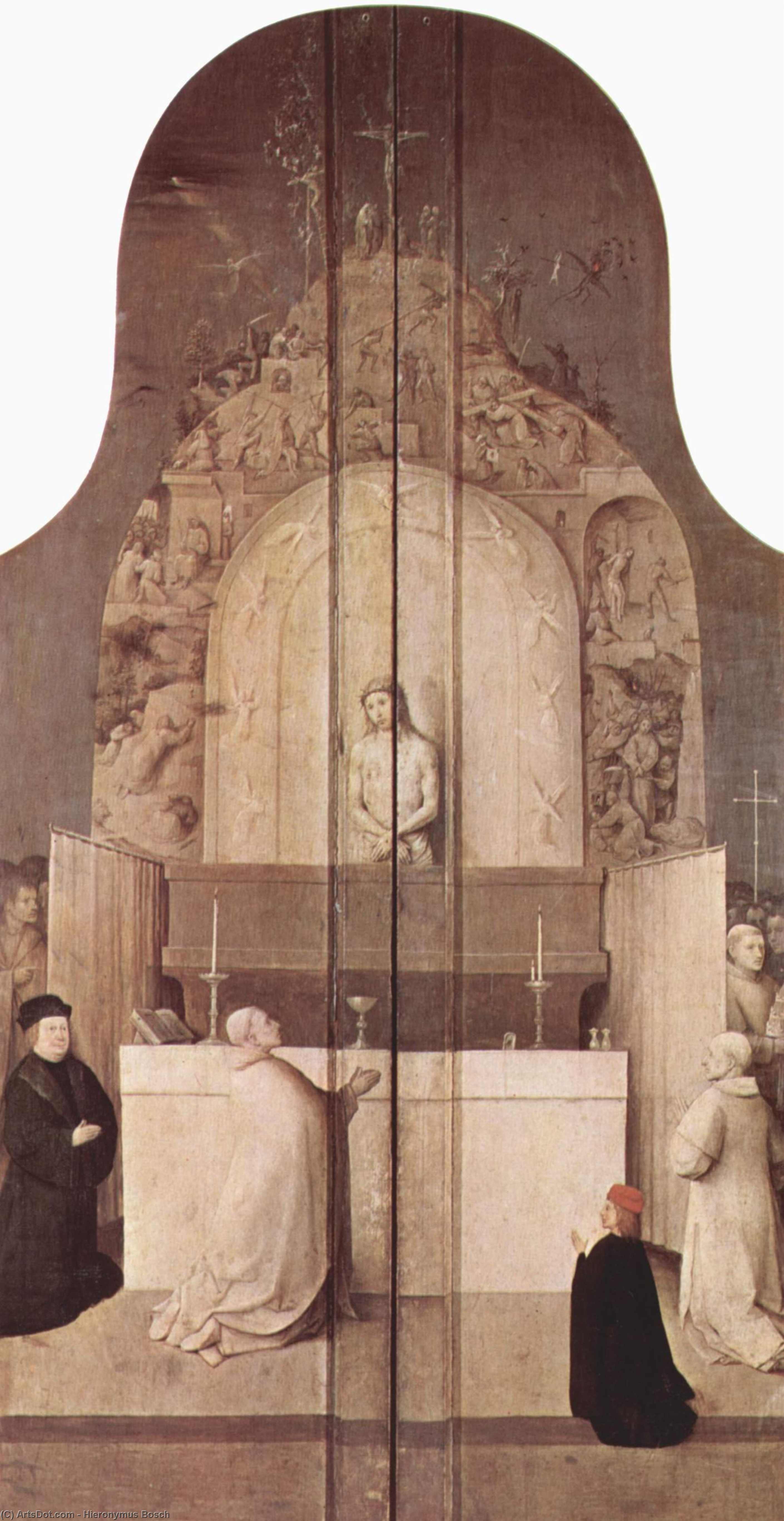 The Legend Of The Mass Of St. Gregory — Hieronymus Bosch