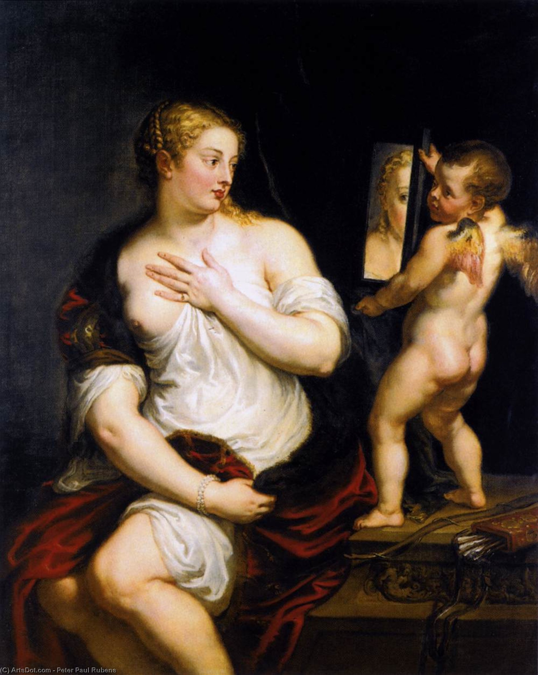 Venus At Her Toilet — Peter Paul Rubens