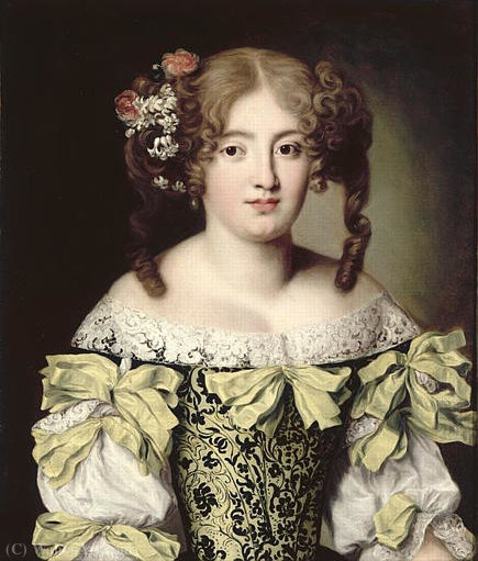 Portrait Of Maria Ortensia Biscia Del Drago — Jacob Ferdinand Voet