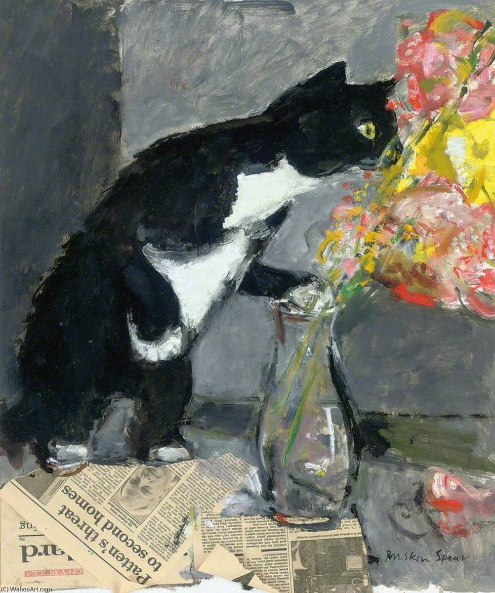 The Curious Cat — Ruskin Spear