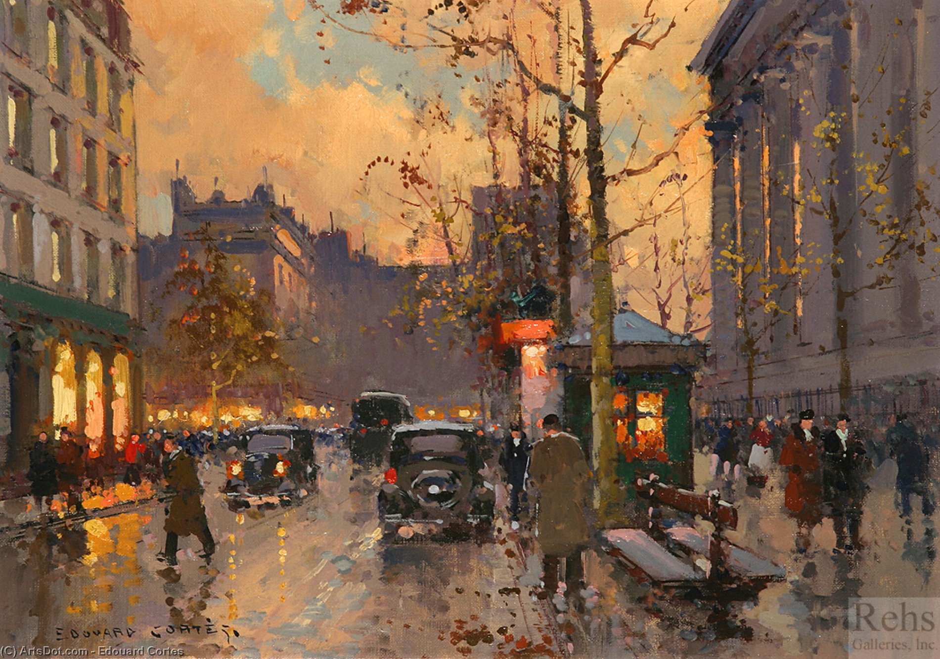 Place De La Madeleine — Edouard Cortès