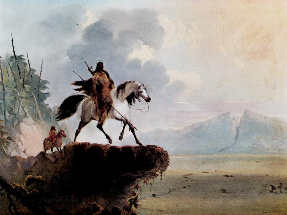 Snake Indians — Alfred Jacob Miller