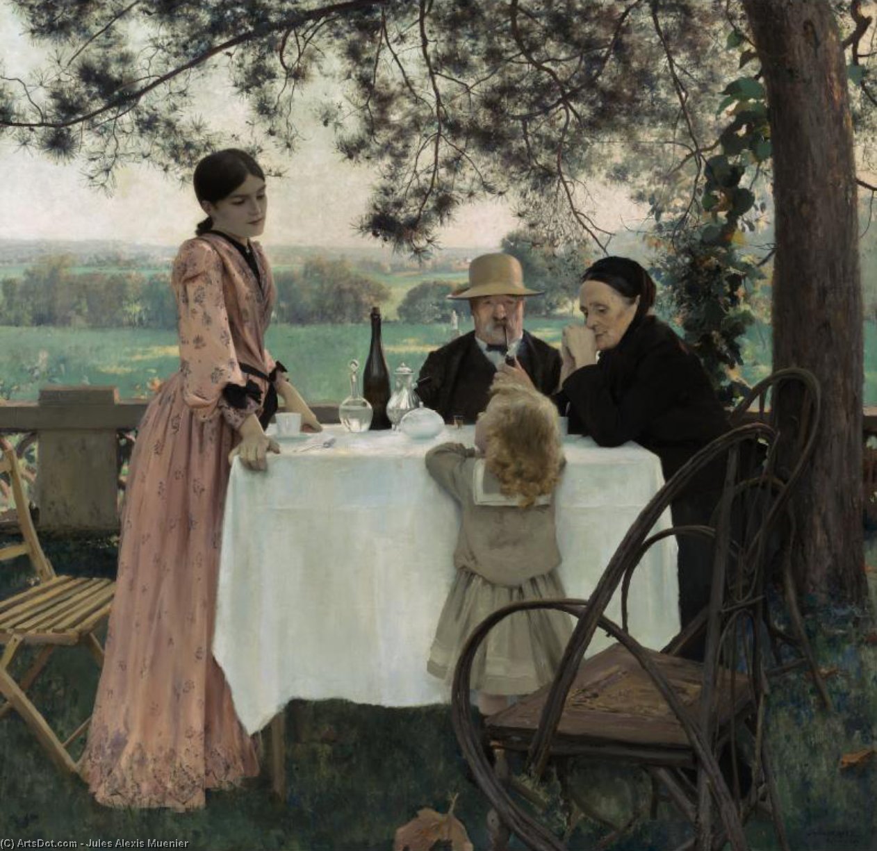 Aux Beaux Jours — Jules Alexis Muenier