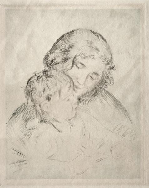 Mother And Child 2 — Pierre-auguste Renoir