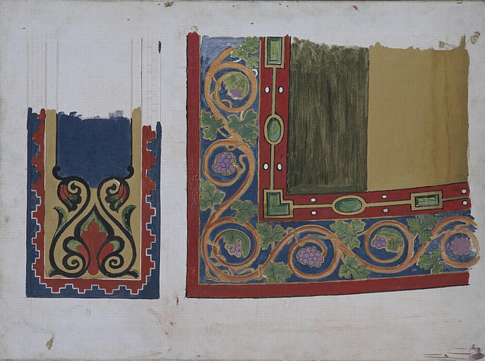 Etude De Bordure De Cadre — Ernest Hébert (antoine Auguste Ernest Hebert)
