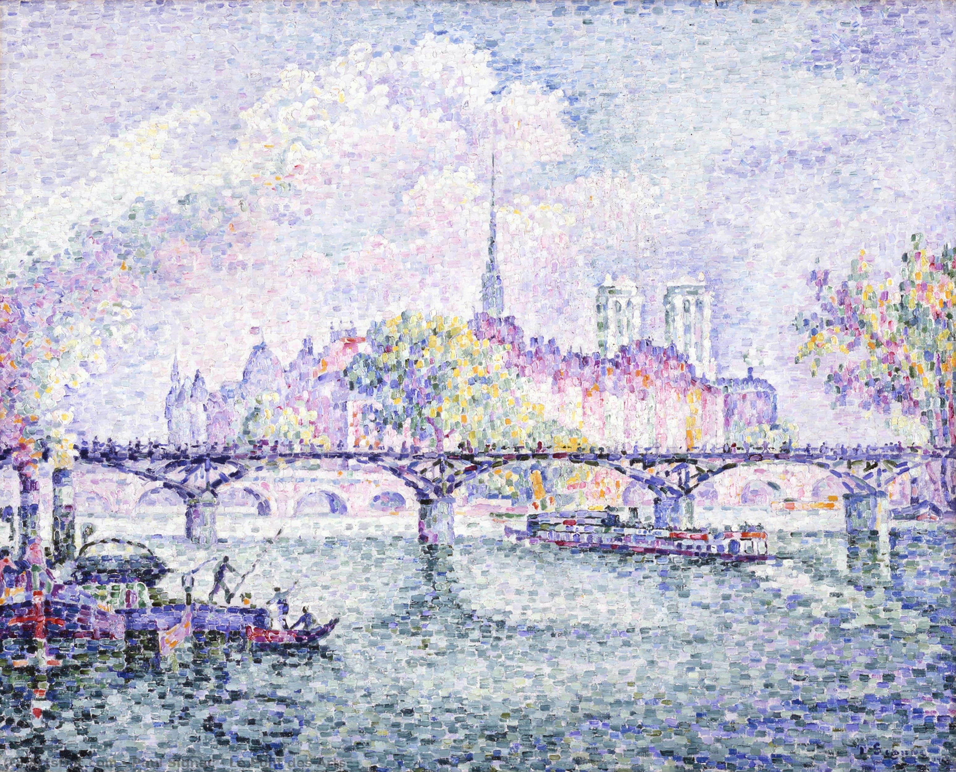 Le Pont Des Arts — Paul Signac