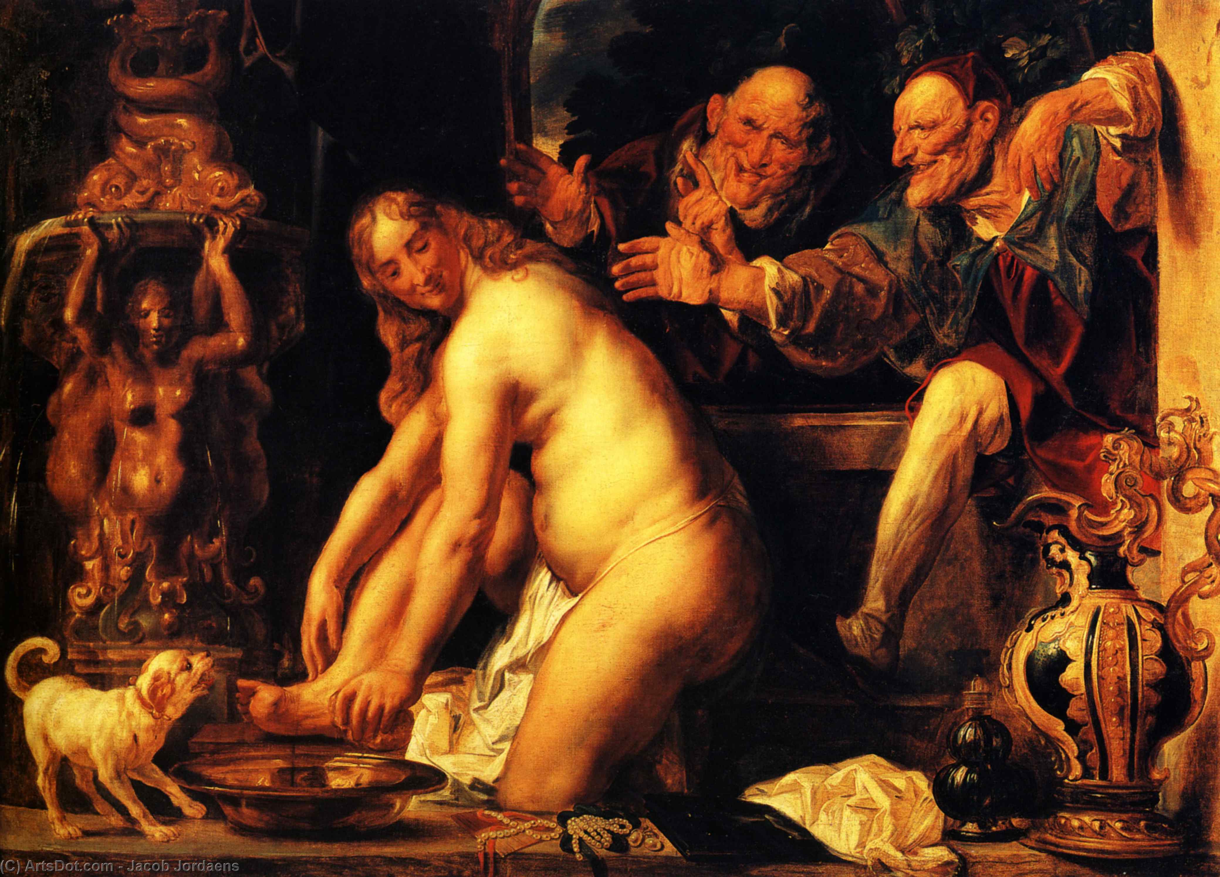 Susanna And The Elders — Jacob Jordaens