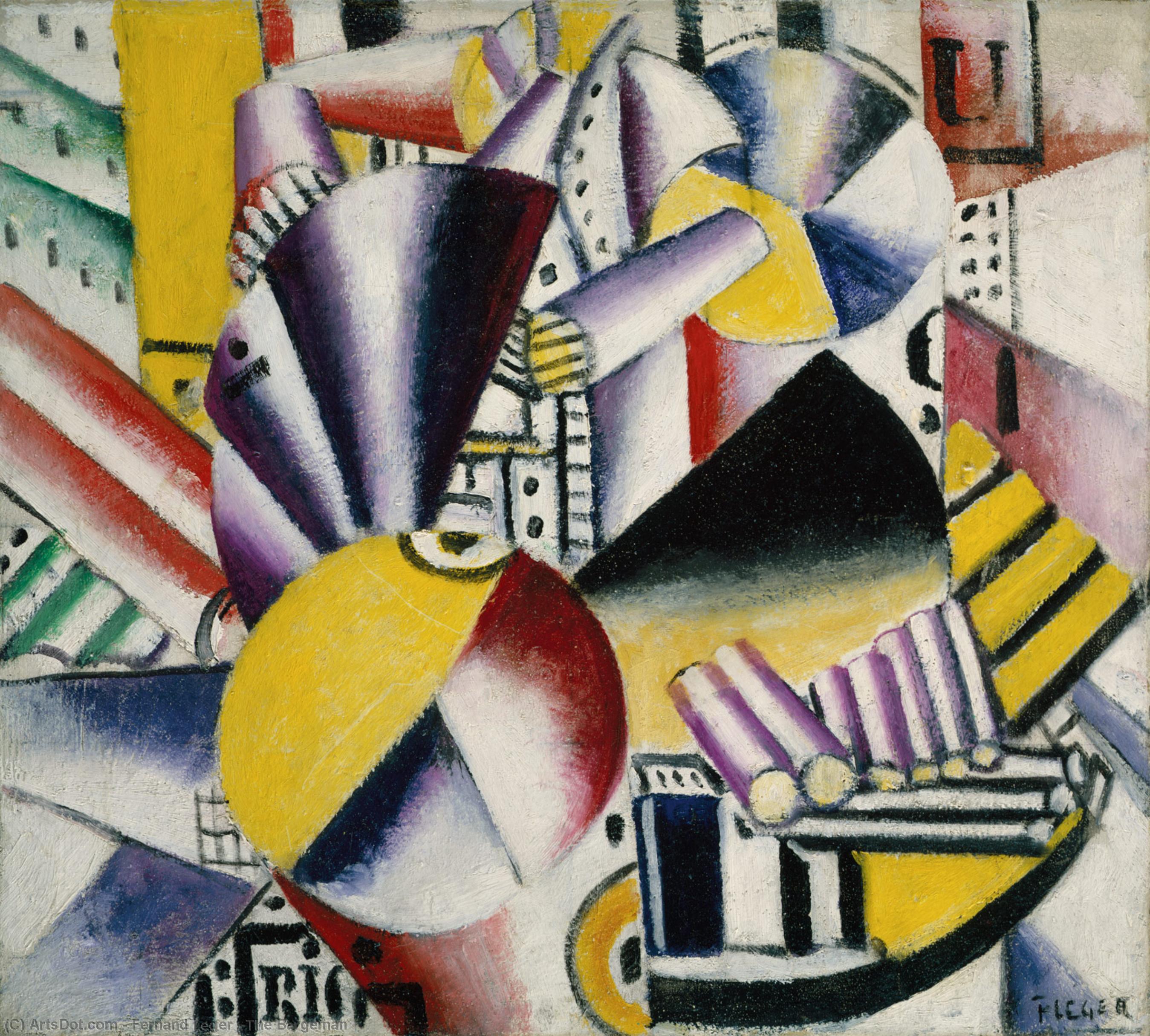 The Bargeman — Fernand Léger