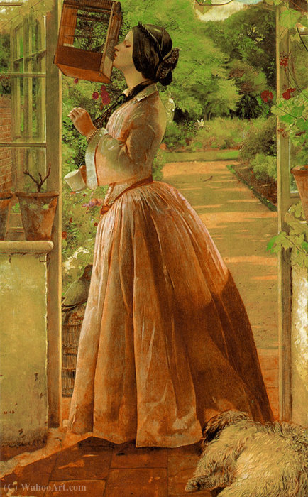 A Pet — Walter Howell Deverell