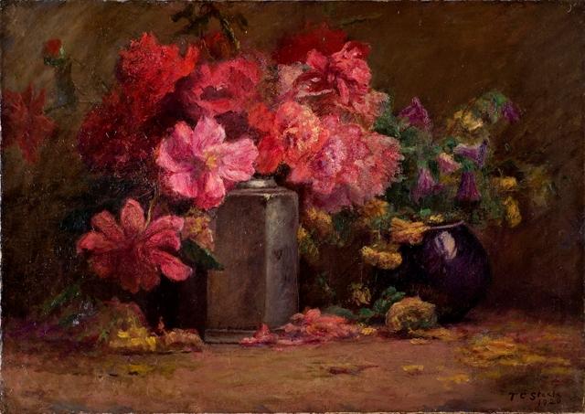 Bouquet Of Flowers — Theodore Clement Steele