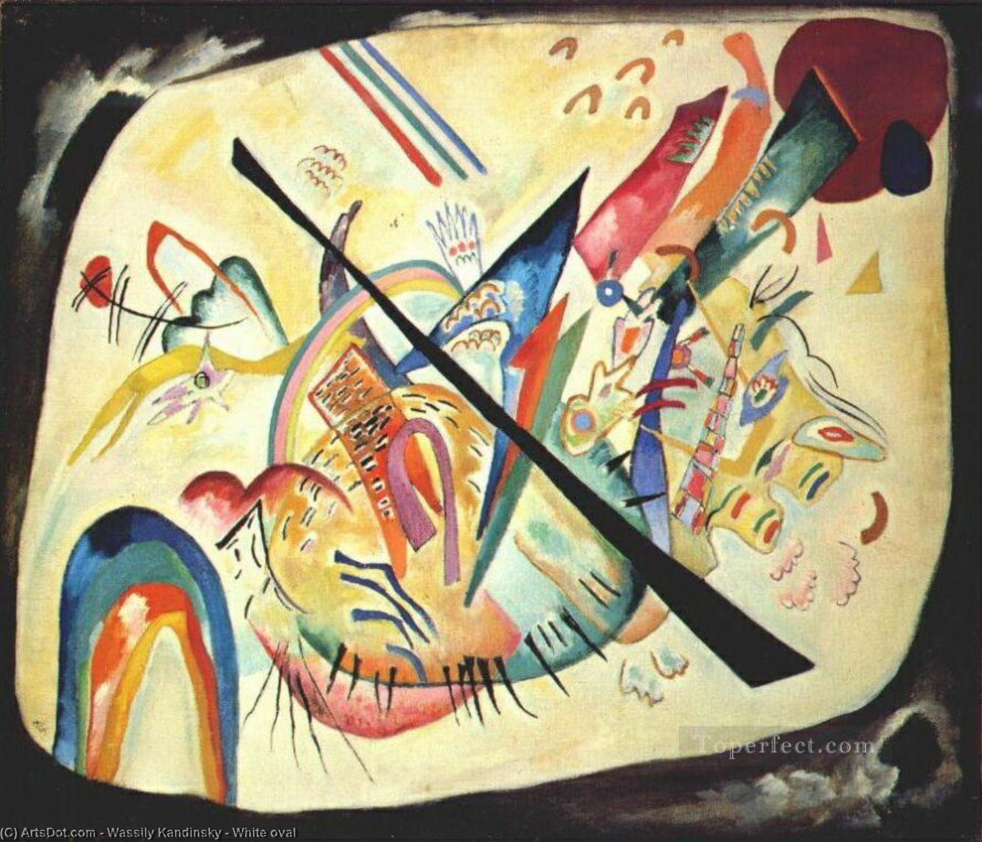 White Oval — Wassily Wassilyevich Kandinsky