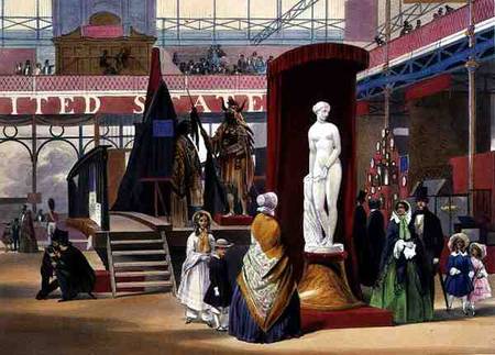View Of 'the Greek Slave' — John Absolon
