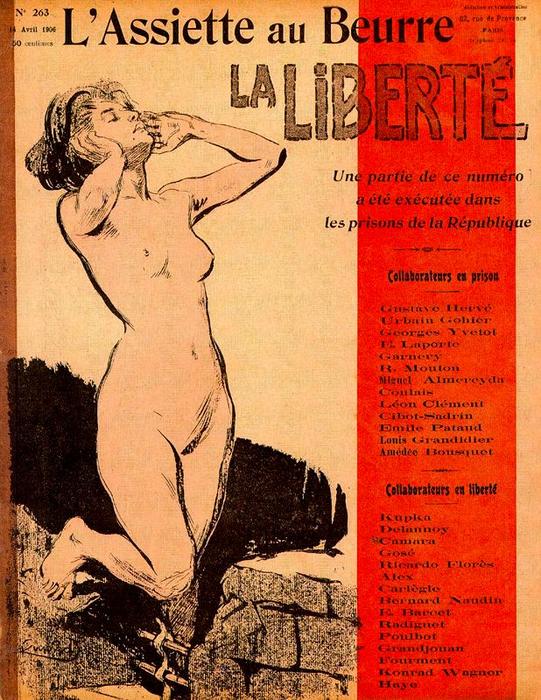 Freedom. Cover For L'assiette Au Beurre 1 — František Kupka
