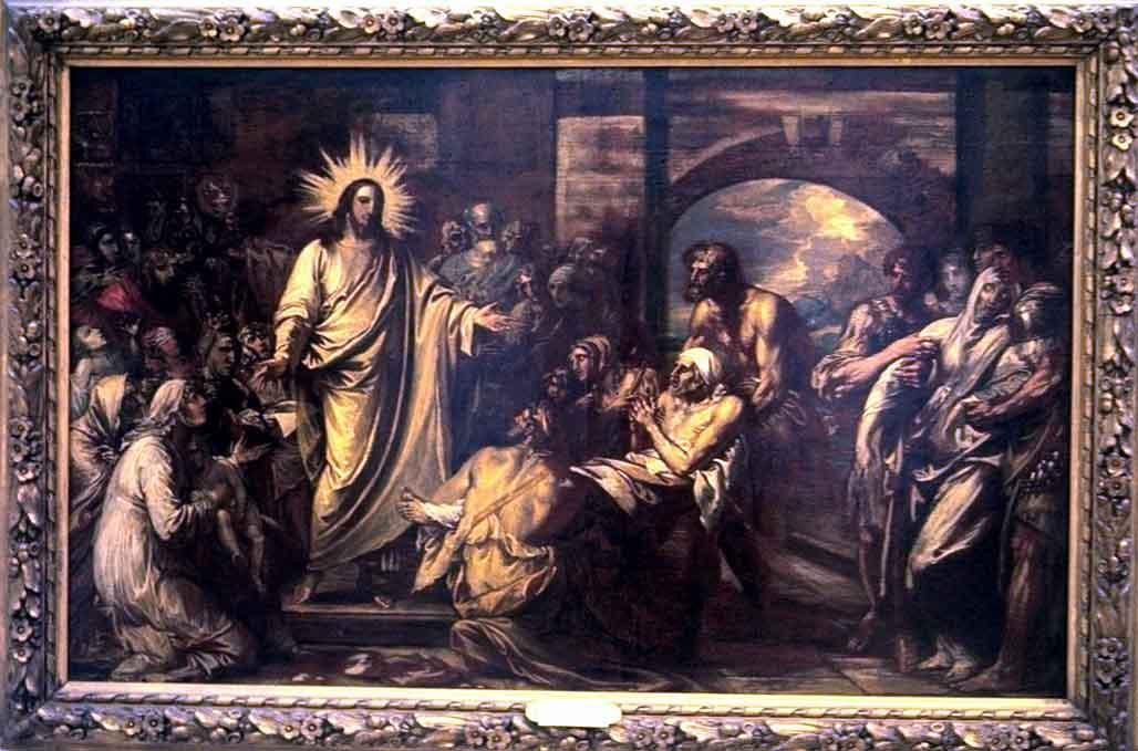 Christ Healing The Sick In The Temple — Benjamin West