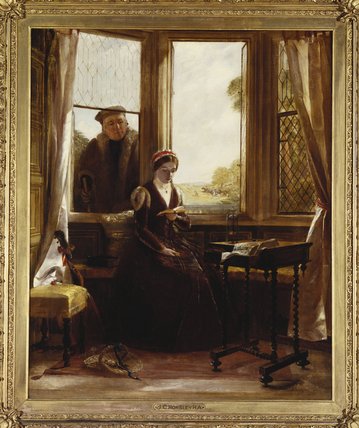 Lady Jane Grey And Roger Ascham — John Callcott Horsley