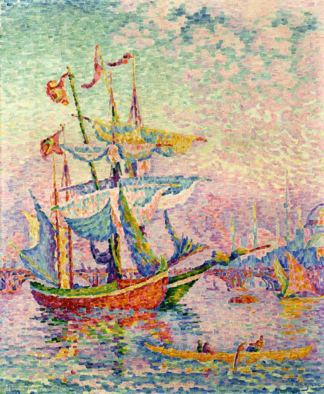 Le Corne D'or, Le Pont — Paul Signac
