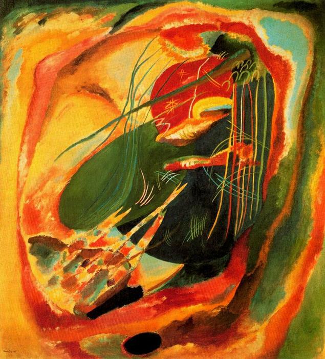 Painting With Three Spots — Wassily Wassilyevich Kandinsky