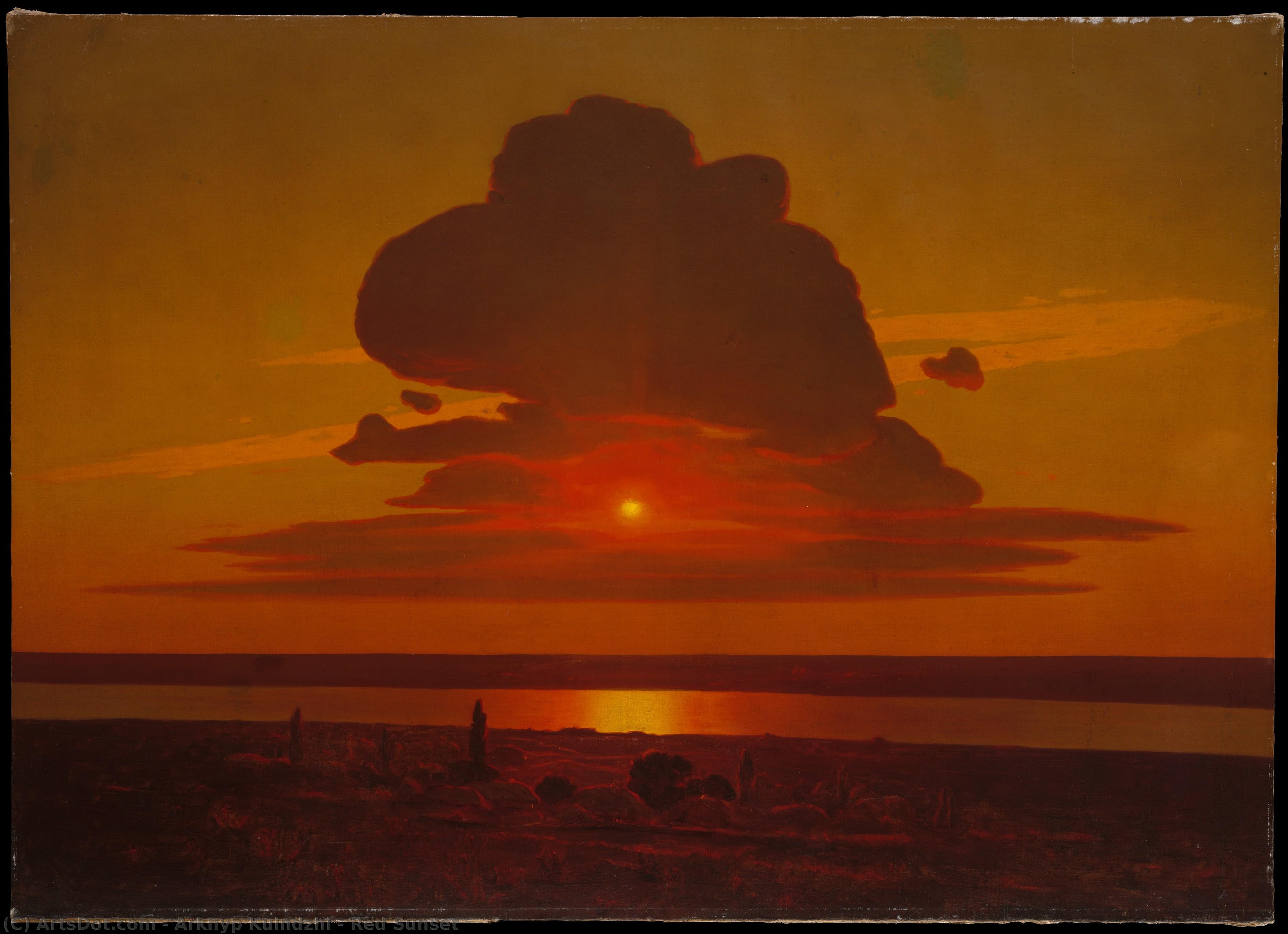Red Sunset — Arkhyp Kuindzhi